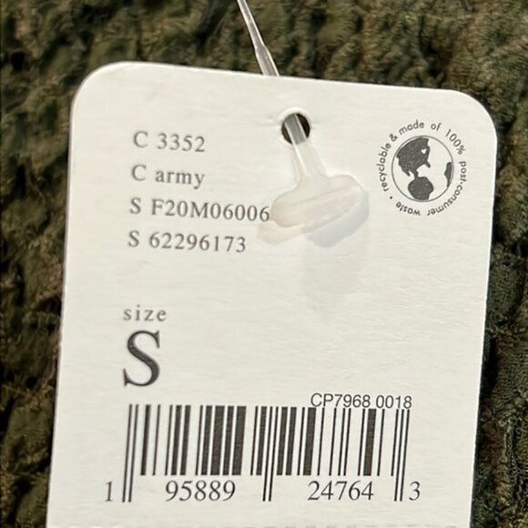 Free People Army Olive Adella Corset Bra bralette size Small - Picture 12 of 13